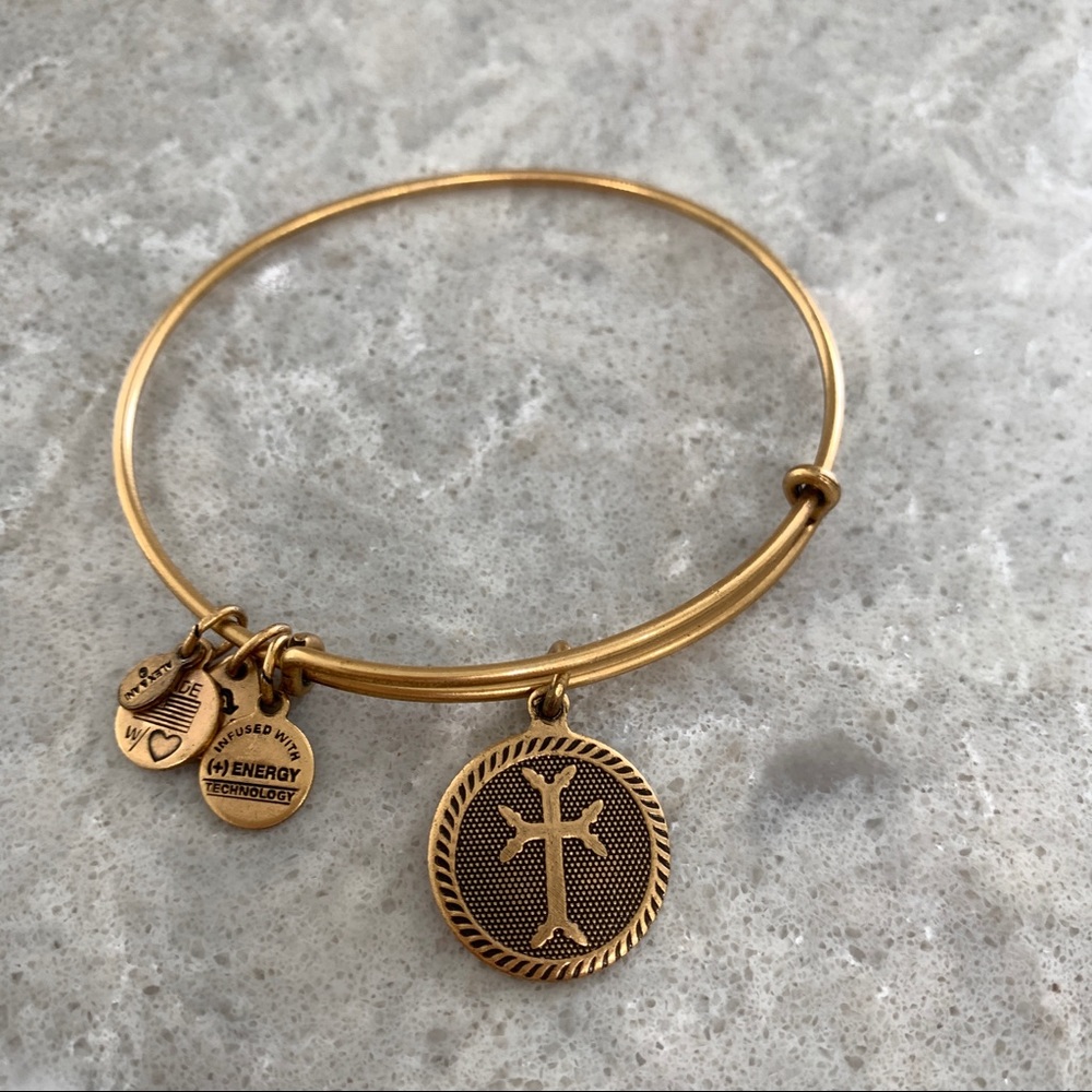 Alex and Ani Cross Bracelet